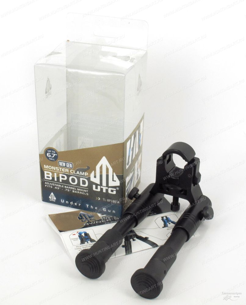 TL-BP18S-A Сошка UTG на ствол диаметром 1-1,9 см