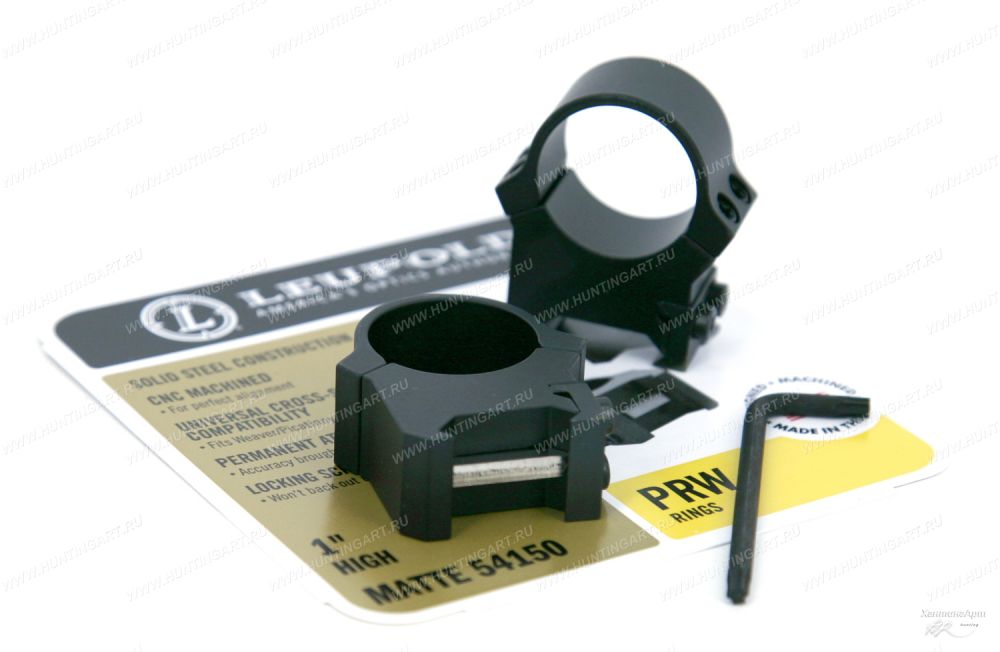 Кольца Leupold высокие не быстросъемные PRW 26 мм на Weaver/Picatinny арт. 54150