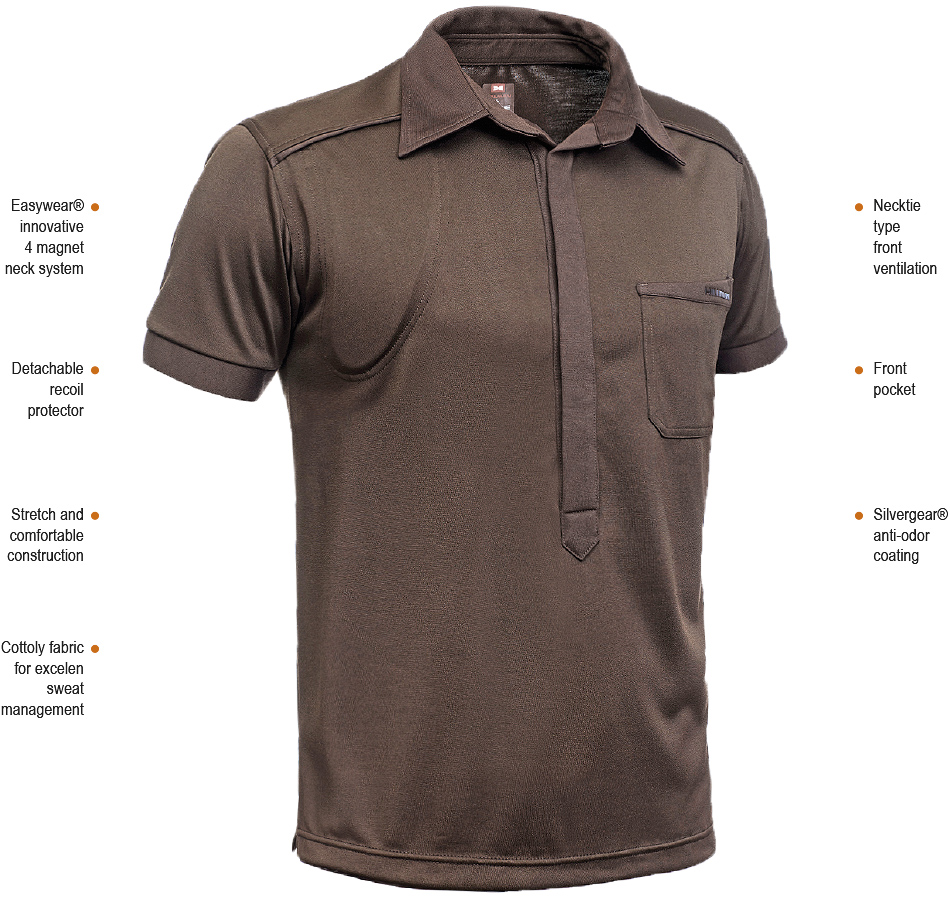 Hillman Stretchshirt Magnetic Short Sleeve - 520