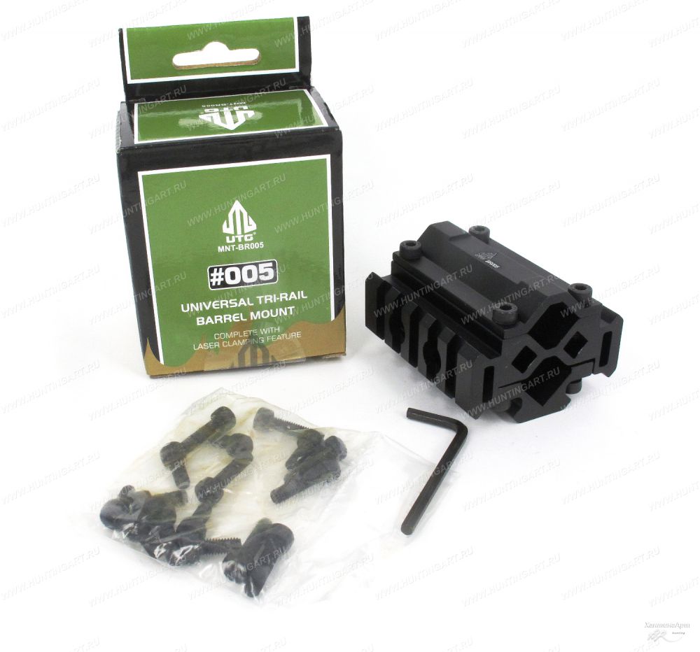 Leapers MNT-BR005 Универсальная трехсторонняя база Weaver на ствол