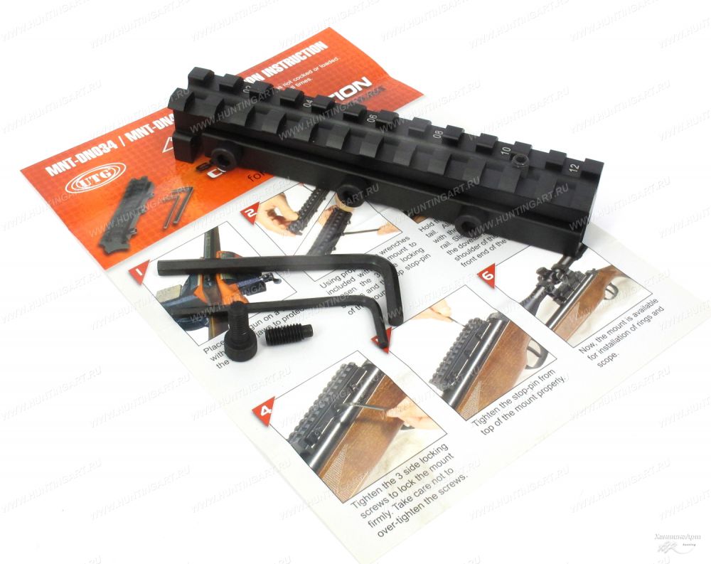 Leapers MNT-DN460_Планка Weaver с конпенсатором для Diana