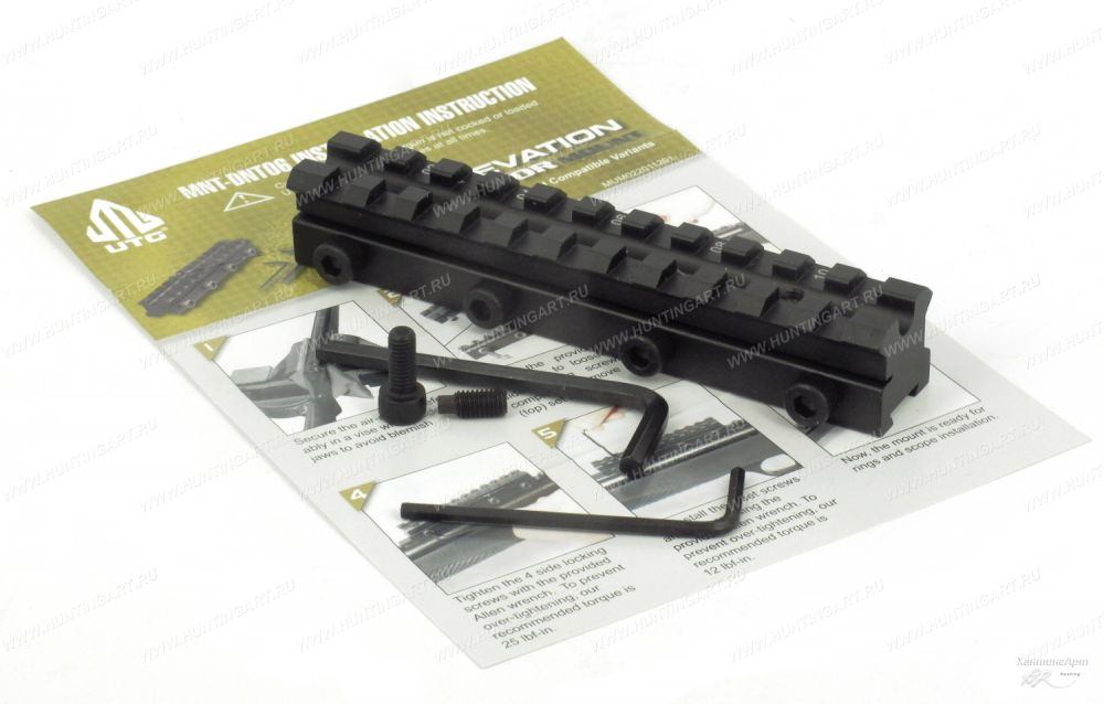 MNT-DNT06 Кронштейн UTG Weaver для призмы 9-11 мм с наклоном