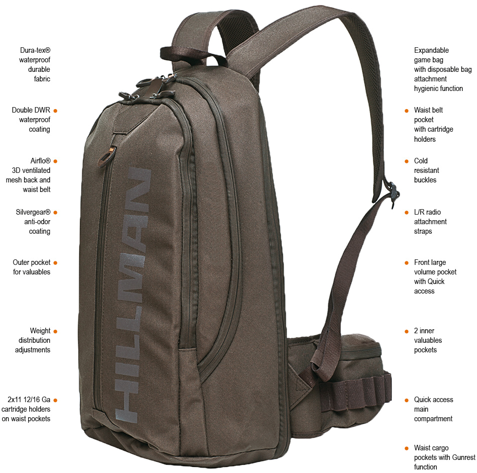 Рюкзак охотничий Hillman Birdpack 24+ - 805 805-001-Hunterpack-25_2