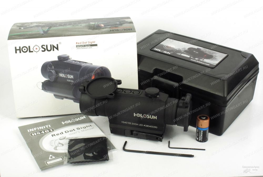 Holosun HS401R5 Коллиматор Holosun Infiniti на Weaver-Picatinny + лазер 650 нм