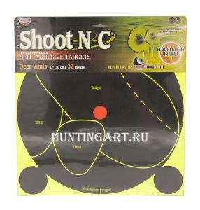 Мишень бумажная Birchwood Shoot•N•C® ливер (5 шт) купить в интернет-магазине Хантингарт
