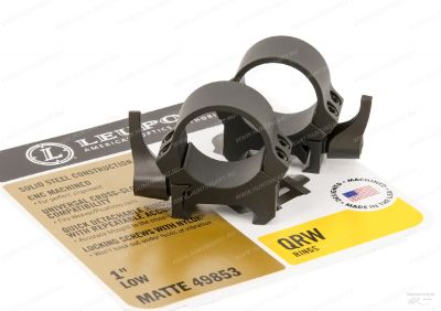 Низкие быстросъемные кольца Leupold QRW 26 мм на Weaver купить в интернет-магазине ХантингАрт