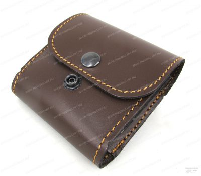 Подсумок 2-х рядный Vektor из кожи на 10 нарезных патронов под калибры 30-06, 9,3x74 и 9,3x62 купить в интернет-магазине ХантингАрт