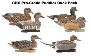 Комплект из 6 муляжей речных уток GHG Pro-Grade увеличенного размера, Шилохвость, Серая, Ам. Свиязь (3 пары - утка/селезень) купить в интернет-магазине ХантингАрт