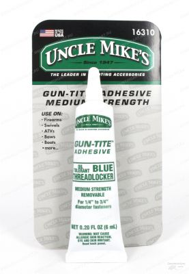 Фиксатор Uncle Mike's Gun-Tite, клей для резьбовых соединений, 6 мл
