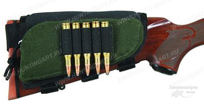 Патронташ на приклад Allen на 5 нарезных патронов с карманом купить в интернет-магазине ХантингАрт