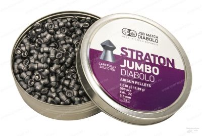 Пульки JSB Diabolo Straton Jumbo калибр 5,5 мм вес 1,030 гр