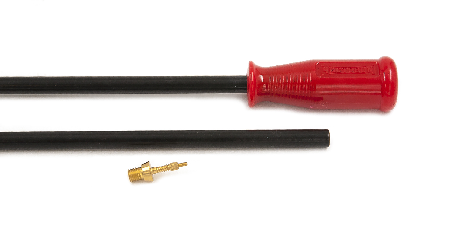 Шомпол ЧистоGUN в нейлоновой оплетке для гладкоствольного оружия, калибр .12-20 с резьбой мама 5/16x27 купить в интернет-магазине ХантингАрт