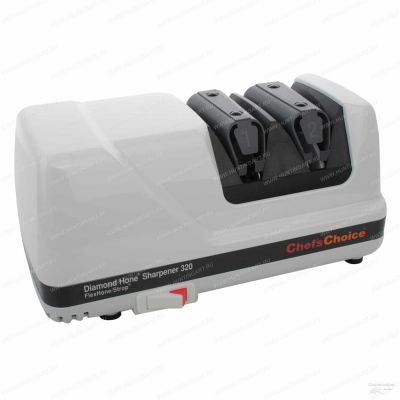 Электрический станок для заточки ножей Chef's Choice 320W, 3-х этапный, цвет - белый купить в интернет-магазине ХантингАрт