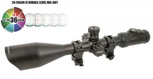 Прицел Leapers Accushot Premium 4-16X56 сетка Mil-Dot с подсветкой, встроенный пузырьковый уровень купить в интернет-магазине Хантингарт