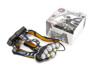 Налобный фонарь 800 люмен (LED+красный) купить в интернет-магазине ХантингАрт