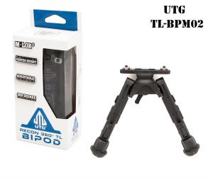 Сошки UTG Recon 360 TL, M-Lok, вращающаяся наклонная база, Pod-Lock, высота 14-17,9 см купить в интернет-магазине ХантингАрт