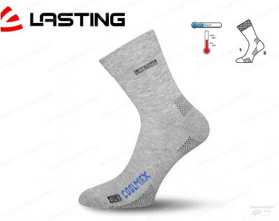 Трекинговые и туристические носки Lasting OLI, coolmax+nylon