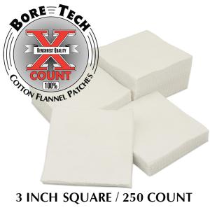 Картинка Квадратные патчи Bore Tech X-Count Patches, 250 шт для чистки стволов калибра .50, 20 Ga, 16 Ga, 12 Ga, 10 Ga от интернет-магазина ХантингАрт Квадратные патчи Bore Tech X-Count Patches, 250 шт для чистки стволов калибра .50, 20 Ga, 16 Ga, 12 Ga, 10 Ga купить в интернет-магазине ХантингАрт