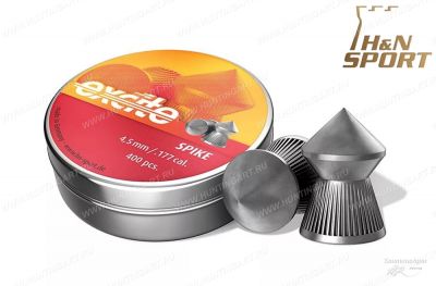 Пульки HN Spike калибр 4,5 мм, вес 0,56 гр купить в интернет-магазине ХантингАрт