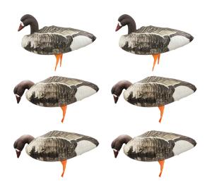 Надувные полевые чучела Белолобый гусь, 6шт - купить в Санкт-Петербурге