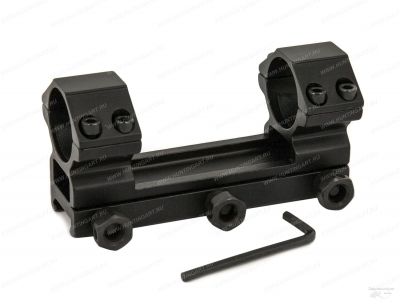 Моноблок кронштейн FT-M-A049 с кольцами 25,4 мм на планку Weaver купить в интернет-магазине ХантингАрт