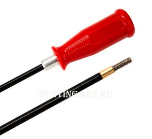 Картинка Шомпол ЧистоGUN в нейлоновой оплетке L=30 см, калибр .38 ( 8 мм), резьба папа 12/28 от интернет-магазина ХантингАрт Шомпол ЧистоGUN в нейлоновой оплетке L=30 см, калибр .38 ( 8 мм), резьба папа 12/28 купить в интернет-магазине ХантингАрт