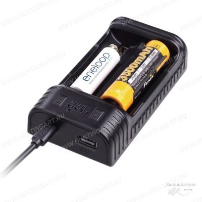 Картинка Зарядное устройство Fenix ARE-X2 (10440, 14500, 16340, 18650, 26650) от интернет-магазина ХантингАрт Зарядное устройство Fenix ARE-X2 (10440, 14500, 16340, 18650, 26650) купить в интернет-магазине ХантингАрт