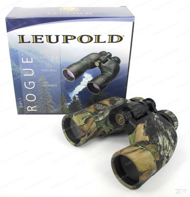 Бинокль Leupold BX-1 Rogue 8x42, Mossy Oak Break-Up купить в интернет-магазине huntingart.ru