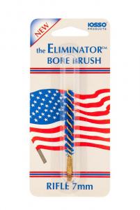 Ершик нейлоновый Iosso Eliminator, калибр 7 мм (синий) купить в интернет-магазине ХантингАрт