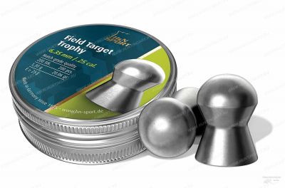 Пульки HN Field Target Trophy, калибр 6,35 мм, вес 1,29 гр купить в интернет-магазине ХантингАрт