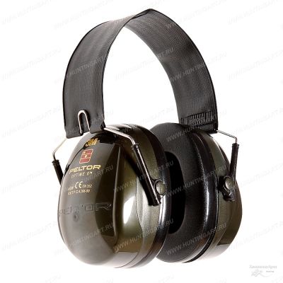 Картинка Наушники противошумные 3M™Peltor™ Optime™ II, SNR 31 db, складное оголовье, зелёные от интернет-магазина ХантингАрт Наушники противошумные 3M™Peltor™ Optime™ II, SNR 31 db, складное оголовье, зелёные купить в интернет-магазине ХантингАрт