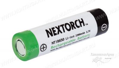 Картинка Аккумуляторная литиевая батарейка NT18650 в блистере, 2200mah от интернет-магазина ХантингАрт Аккумуляторная литиевая батарейка NT18650 в блистере, 2200mah купить в интернет-магазине ХантингАрт