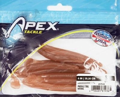 Силиконовая приманка Apex Paddle Tail 10,16 см