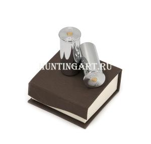 Картинка Фальшпатроны 12 калибра, разборные, хромированные от интернет-магазина ХантингАрт Фальшпатроны 12 калибра, разборные, хромированные купить в интернет-магазине ХантингАрт