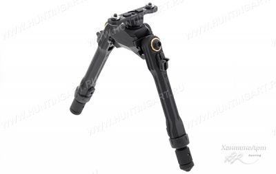 Сошки UTG PRO TBNR на M-Lok, вращающаяся наклонная база, 5 углов положения опор с усиленной фиксацией, высота 17,8-22,9 см купить в интернет-магазине ХантингАрт