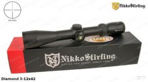 Картинка Оптический прицел Nikko Stirling Diamond 3-12X42, сетка №4 Dot с подсветкой от интернет-магазина ХантингАрт Оптический прицел Nikko Stirling Diamond 3-12X42, сетка №4 Dot с подсветкой купить в интернет-магазине Хантингарт