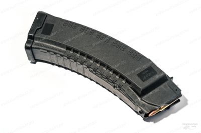 Магазин Pufgun на Сайга 5,45x39, 60 патронов, черный (задний зацеп усилен металлом)