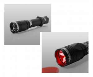 Картинка Фонарь подствольный Armytek Dobermann XP-E2, 160 lm, красный, до 212м, 1x18650 (не входит в комплект) от интернет-магазина ХантингАрт Фонарь подствольный Armytek Dobermann XP-E2, 160 lm, красный, до 212м, 1x18650 (не входит в комплект) купить в интернет-магазине ХантингАрт