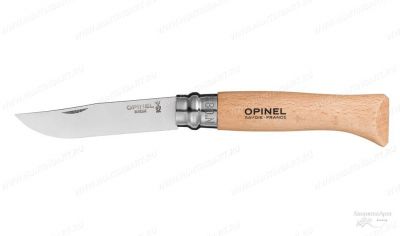 Нож Opinel серии Tradition №08, клинок 8,5 см, рукоять из бука с темляком
