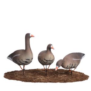 Сминаемое чучело гусь Белолобый S-XPE 10шт (6 кормящихся+2 сторожевых+2 спящих) купить в интернет-магазине ХантингАрт