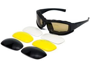 Очки стрелковые Panthera, комплект с 4 линзами купить в интернет-магазине ХантингАрт