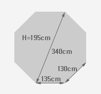 Палатка-автомат Cosmos-100 (340x340x200 см)