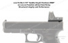 Кронштейн UTG Super Slim база RMR® на Glock, на затвор вместо целика купить в магазине huntingart.ru