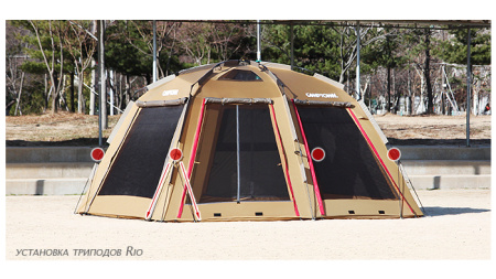 Палатка-кухня Camptown RioGrande в полной комплектации купить в интрнет-магазине ХантингАрт