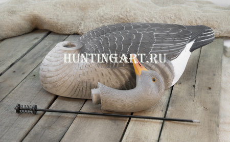 Комплект из 12 полукорпусных муляжей Серого гуся GreenHead купить в интернет-магазине ХантингАрт