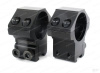Кольца Leapers Accushot 25,4 мм на оружие с призмой 10-12 мм, средние купить в магазине huntingart.ru