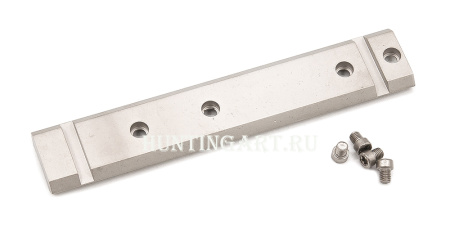 Планка Weaver на Remington 740,742,760, серебро купить в магазине huntingart.ru