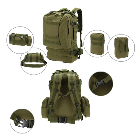 Рюкзак тактический Ride-2 с подсумками купить в интернет-магазине ХантингАрт