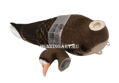 Плавающие чучела Белолобый гусь North Way Softplast Живое перо, 6 шт (3 активный, 3 сторожевых) купить в интернет-магазине ХантингАрт