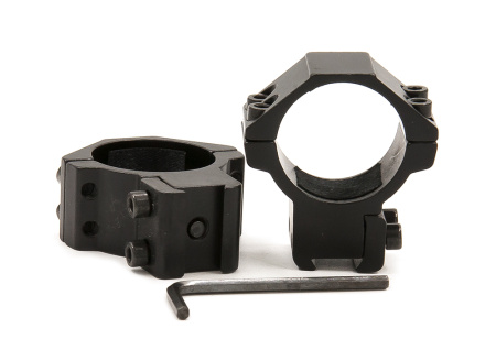 Кольца небыстросъемные низкие 30 мм на Ласточкин хвост купить в магазине huntingart.ru
